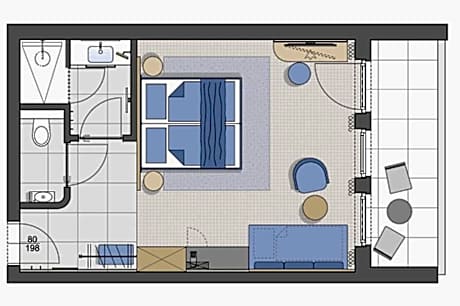 Deluxe Double Room with Extra Bed