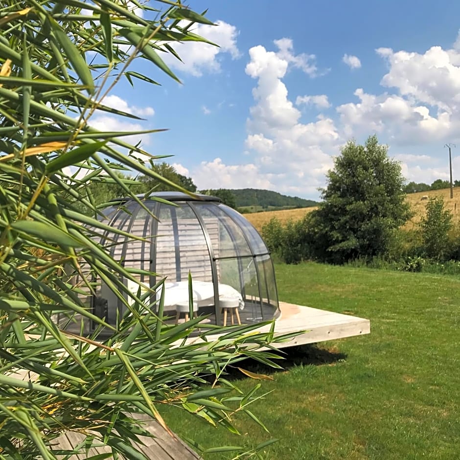 Les nuits insolites de la mothe - hébergement en bulle ou tiny house avec spa privatif