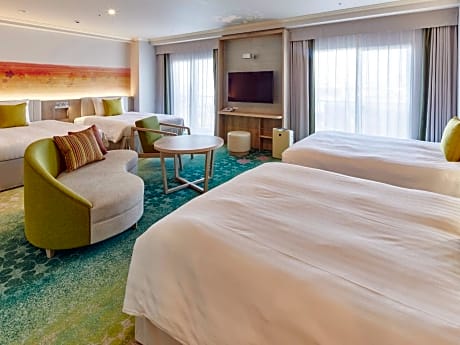 <11-12 Floor> Nikko Deluxe Family Room with Park View - Non Smoking - Lounge Access