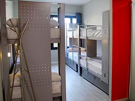 Bed in 8-Bed Female Dormitory Room