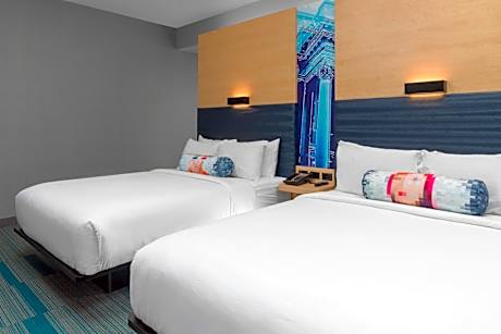 Queen Room with Two Queen Beds and Roll-in Shower - Mobility Accessible