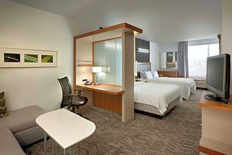 Studio, Multiple Beds (Mobility/Hearing Accessible, Tub) (2 Queen Beds and 1 Double Sofa Bed)