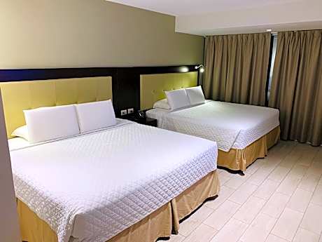 Standard room with two super king size beds