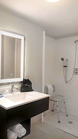 Standard King Room with Roll-in Shower - Mobility Accessible