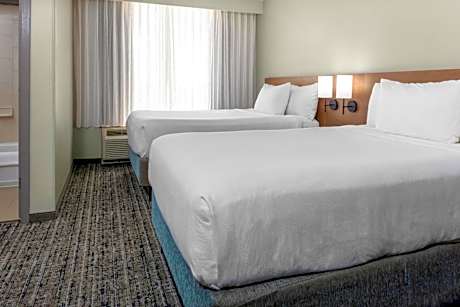 Double Room with Two Double Beds and Sofa Bed