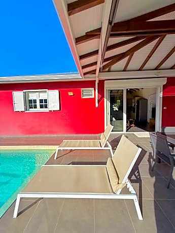 Villa SAADA cosy avec piscine, jacuzzi et sauna