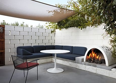 Patio Room with Fireplace