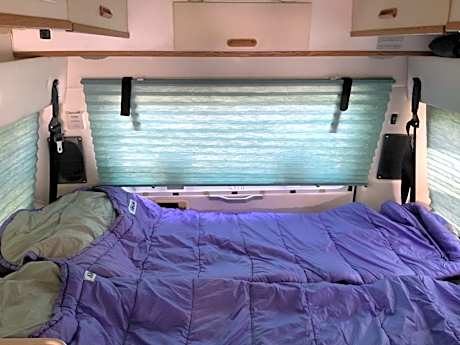 Camping Car with Shared Toilet (No Shower, No Air Conditioning)