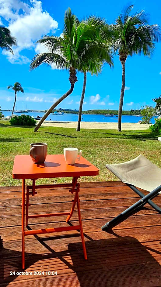 appartement au bord de l'eau sxm