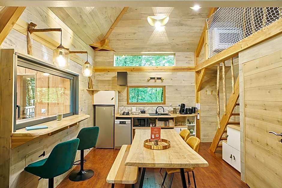 Nid'en'Ô cabanes et spa Lot et Dordogne