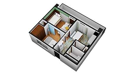 703 Family room Near Kiowa station walk 1min