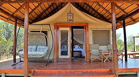 Luxury Tent with 2 Game Drives in private game reserve