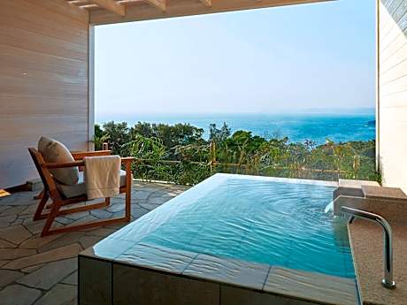 Luxury Room with Open-Air Bath and Ocean View