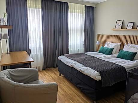 Family Room with Shared Bathroom