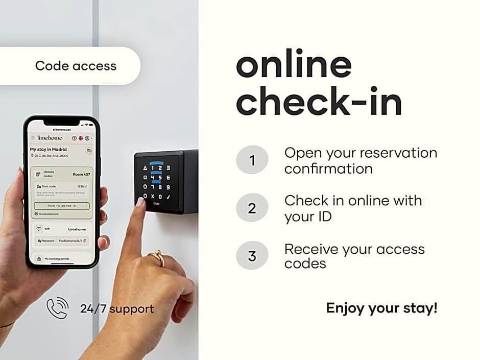 limehome Barcelona Carrer de Fontcoberta - Digital Access