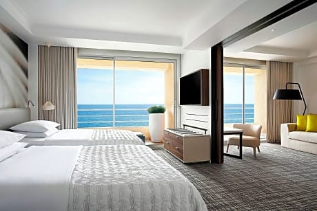 Suite  1 Bedroom  Non Smoking  Sea View (Horizon Suite) (2 Double Beds)