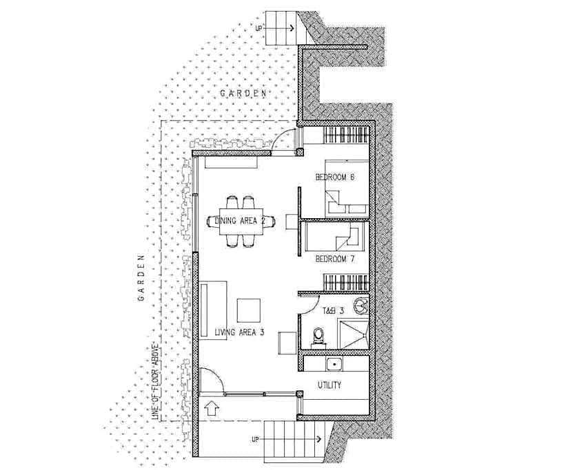 Mid-Century Modern Centrally Located Garden Oasis
