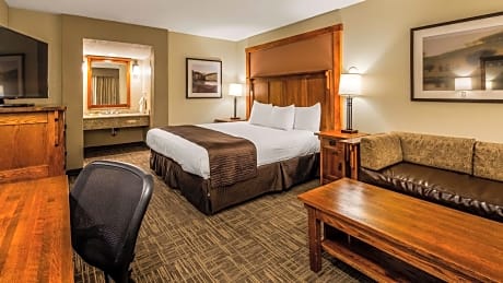 Accessible - 1 Queen, Mobility Accessible, Bathtub, Sofa For Sitting, Non-Smoking, Full Breakfast
