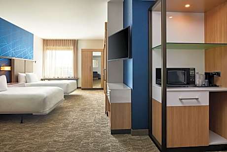 Queen Suite with Roll-In Shower - Mobility Accessible