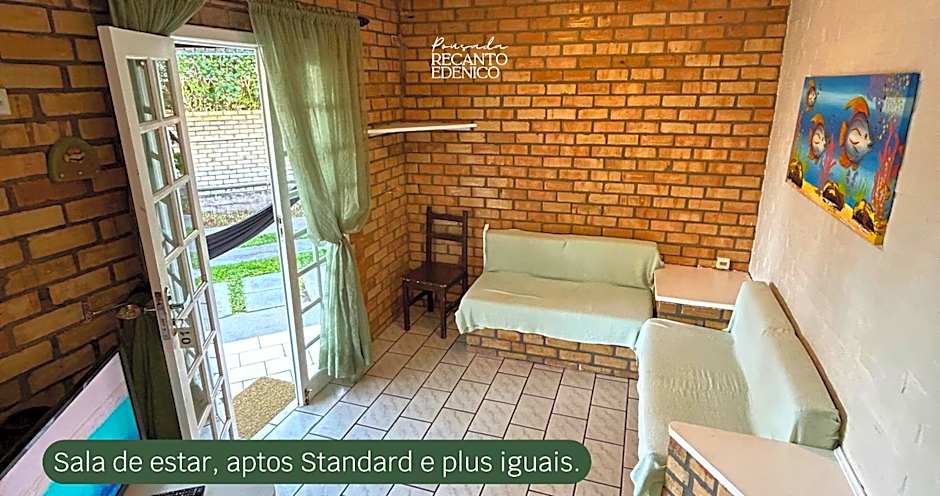 Pousada Recanto Edênico - à beira mar da Praia Ponta do Papagaio, Palhoça SC