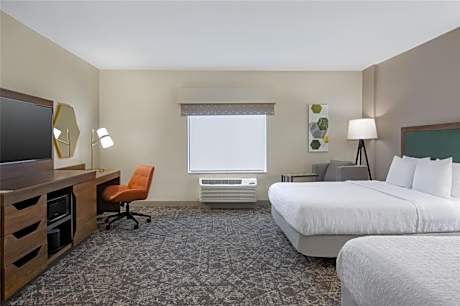 Queen Room with Two Queen Beds and Roll-In Shower - Mobility and Hearing Access/Non-Smoking