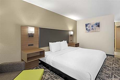 King Room with Roll-In Shower - Disability Access