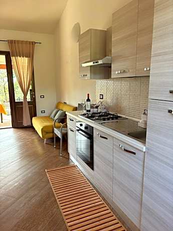 One-Bedroom Apartment with Garden View