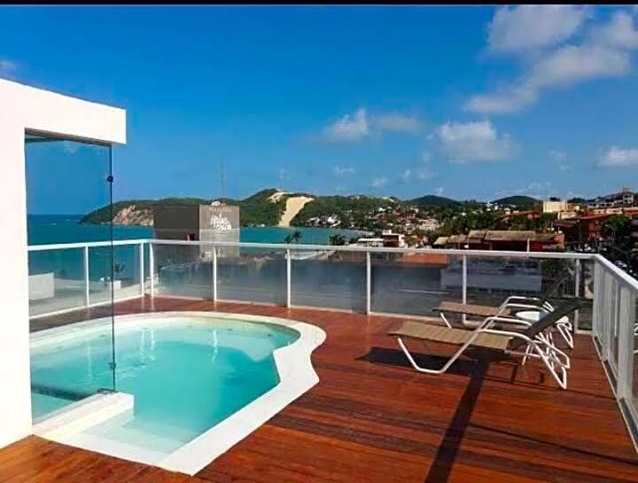 AP em frente a praia