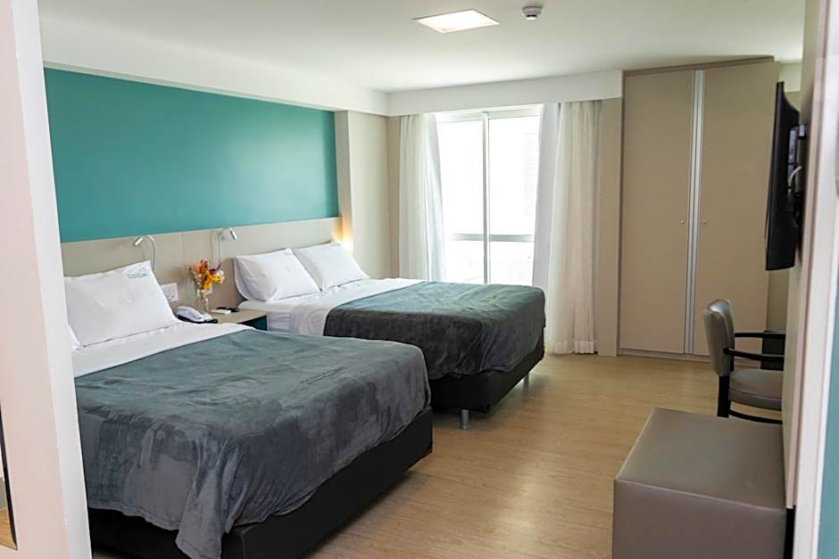 2703 Flat Beira Mar Av Boa Viagem com Cozinha