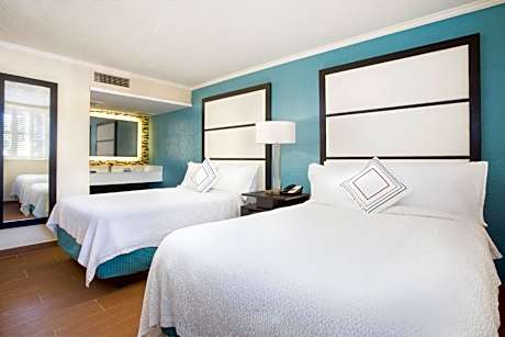 Double Suite with Two Double Beds and Sofa Bed