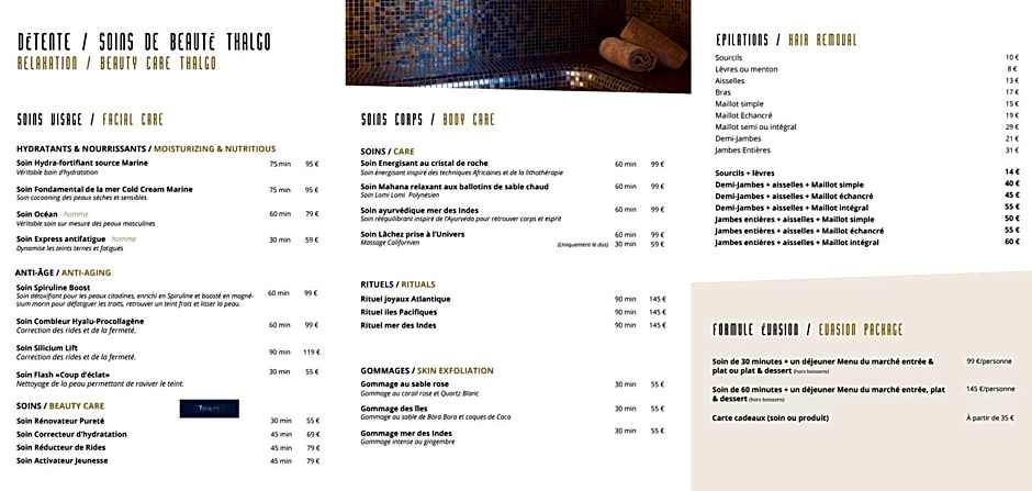 Oceania L'Univers Tours