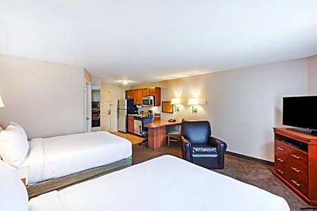 Queen Studio Suite with Two Queen Beds and Full Kitchen