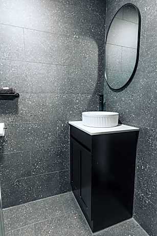 Family Room with Bathroom