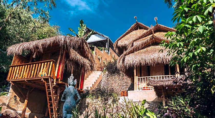 Bali Bamboo Jungle Huts And Hostel.