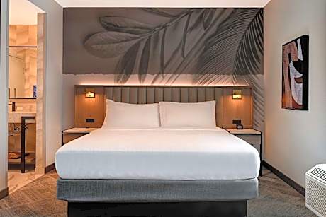 1 King Bed Studio Suite Courtyard View