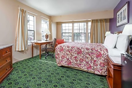 Accessible 1 King Bed Smoking Room