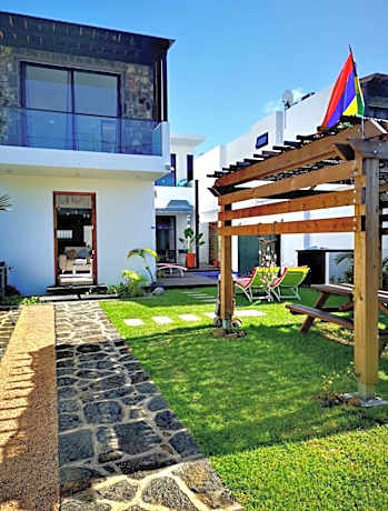 Villa Grain de café, 4 chambres piscine accès plage