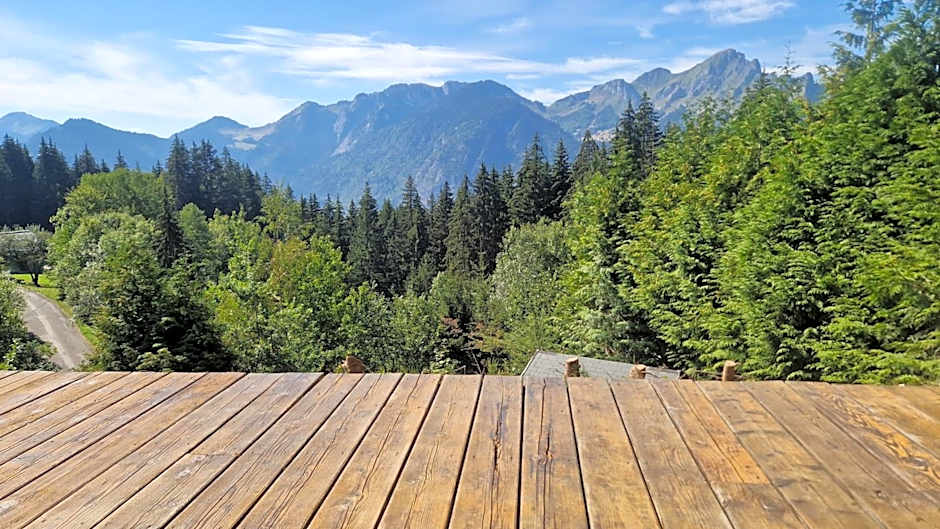 Alpine 1 bed Chalet with beautiful views