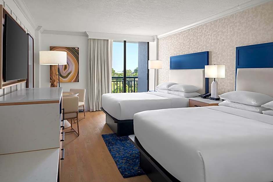 Photo 1 of 4 of 2 Queen Beds Guestroom, Partial Gulf View, Balcony
