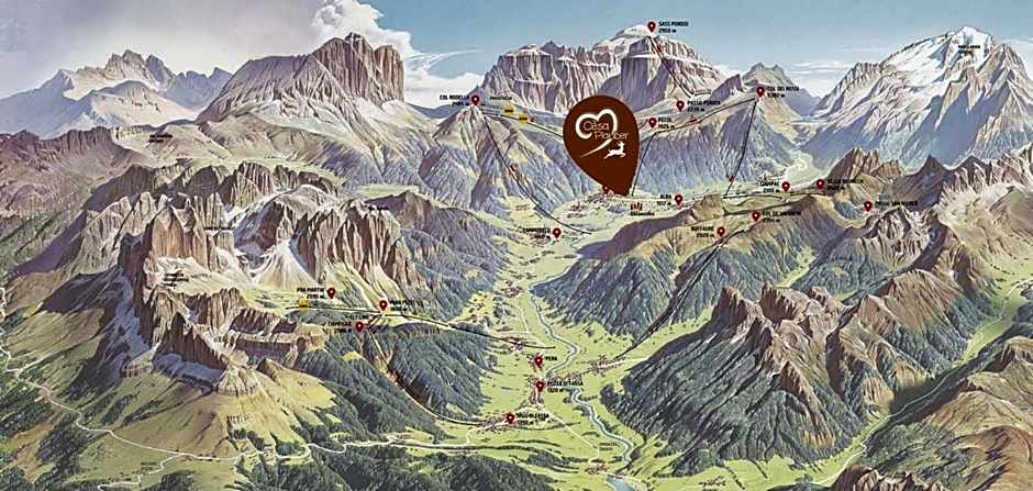 B&B Cèsa Planber Mountain View SKI-IN SKI-OUT