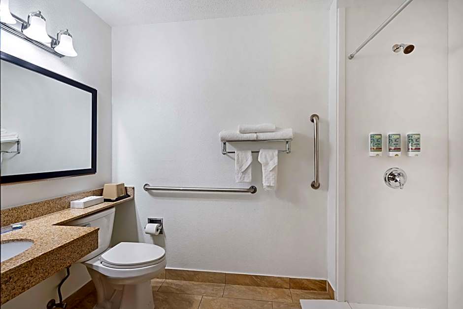 Photo 1 of 4 of 1 King Bed with Sofabed, Mobility Accessible, Bathtub