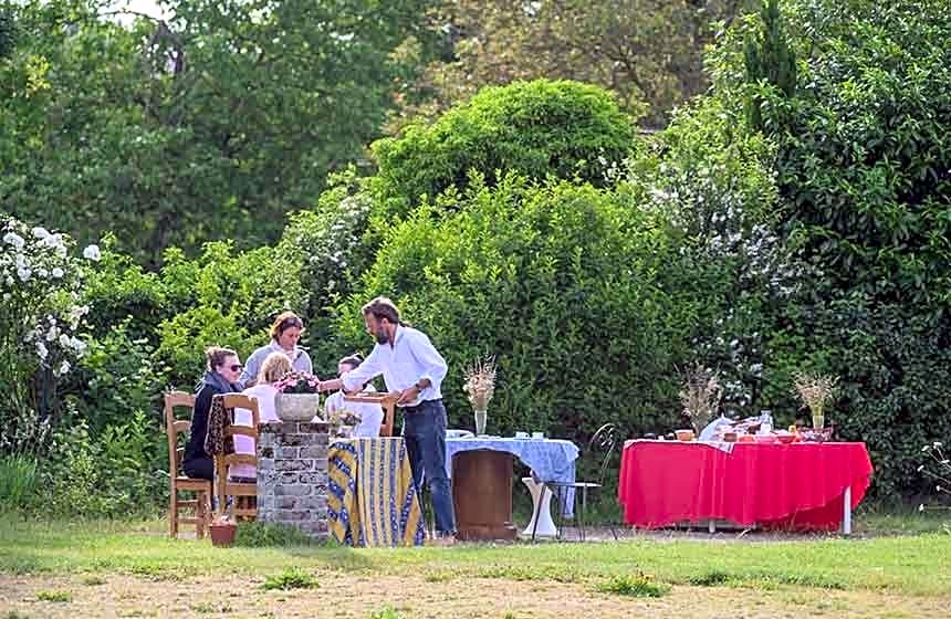 Double room on farm (La ferme du Tao)