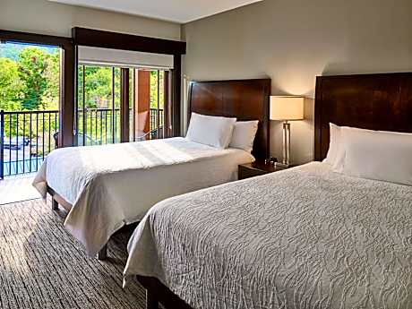 Junior Suite with Two Queen Beds and Balcony