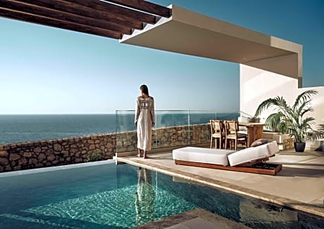 Elite Suite With Sea View And Private Pool