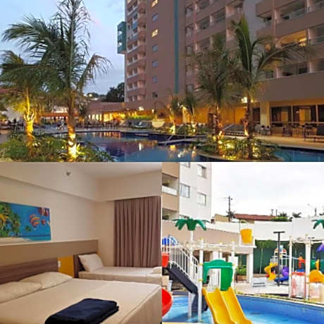 Enjoy - Olimpia Park Resort - Em frente ao Park - Ap 1 Dorm