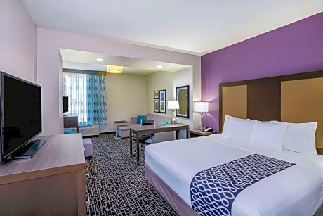 1 King Bed Mobility Accessible Room Non-Smoking
