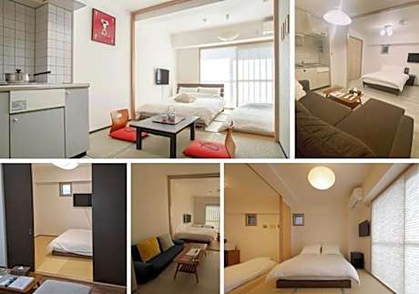 Superior Double Room with Kitchen and Futon