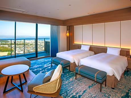 SORA KAN Deluxe Room with Ocean View - Non-Smoking - Breakfast and Dinner Included (TERRACE & DINING SORA)