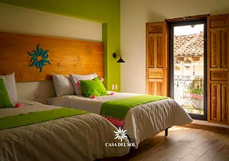 Superior Double Room with Balcony and City View
