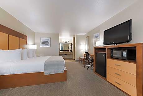 1 King Bed Non-Smoking Poolside Microwave And Refrigerator Wi-Fi Full Breakfast